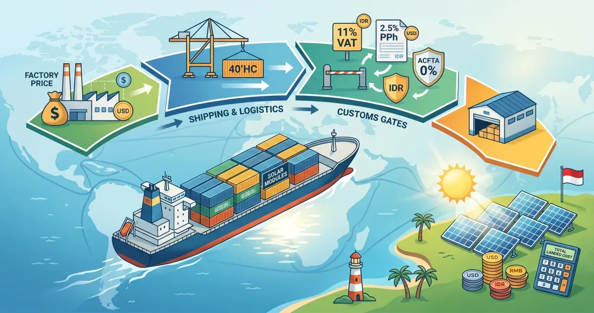Calculating Global Import Costs for Industrial Products