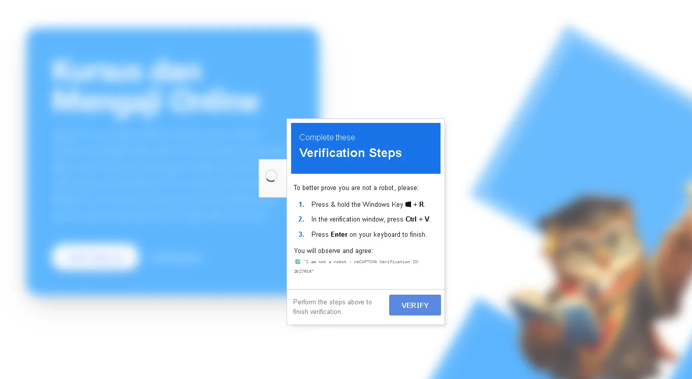 "Win + R" instructions here