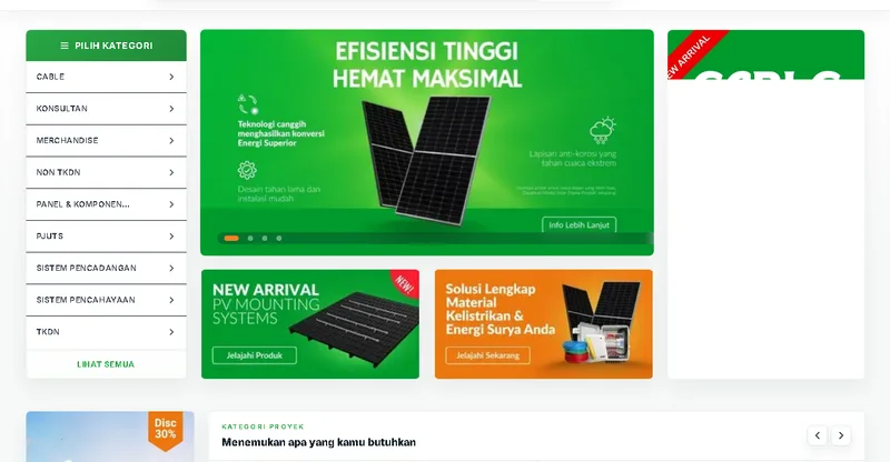 AESI Marketplace website screenshot