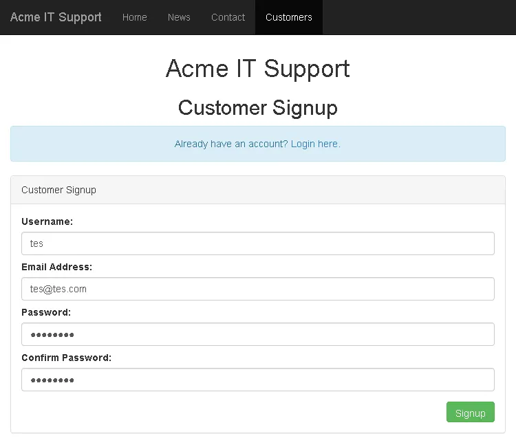 Acme IT Support