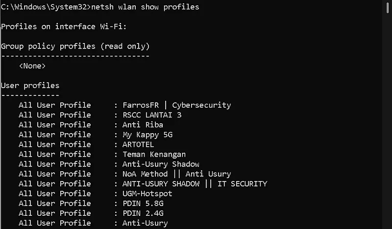 Easily Reveal Your Wi-Fi Password in Windows with CMD