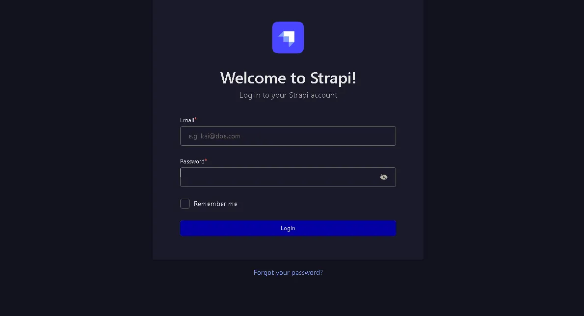 Strapi VPS Installation with aaPanel