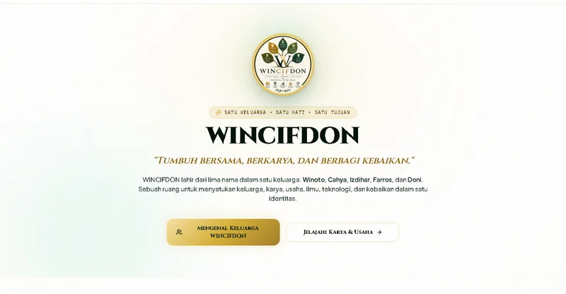 WINCIFDON website screenshot