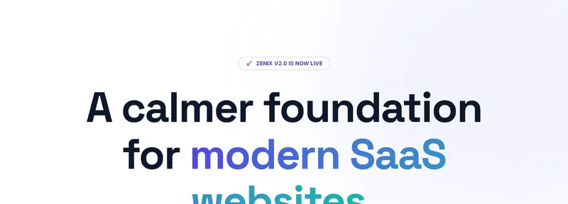 Zenix Theme screenshot